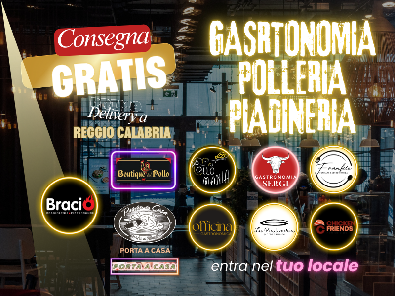 C. GRATUITA venerdì/GASTRONOMIA POLLERIA PIADINERIA